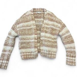 AE Chunky Cable Knit Cardigan Boho Cozy